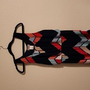 GUC Chevron Maxi Dress